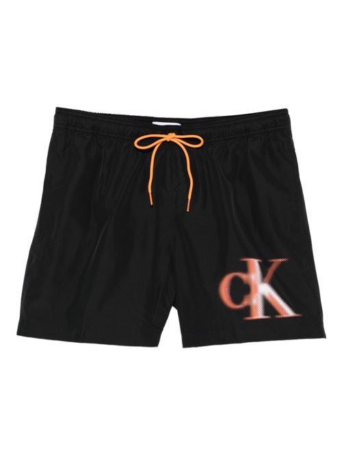Costume da bagno uomo Calvin Klein nero Calvin Klein | KM0KM00800BEH